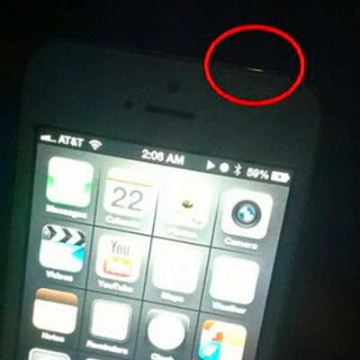 test màn hình iPhone